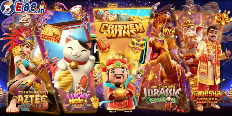 Top các trò chơi đang làm mưa làm gió tại các trang nhà cái của PG slot